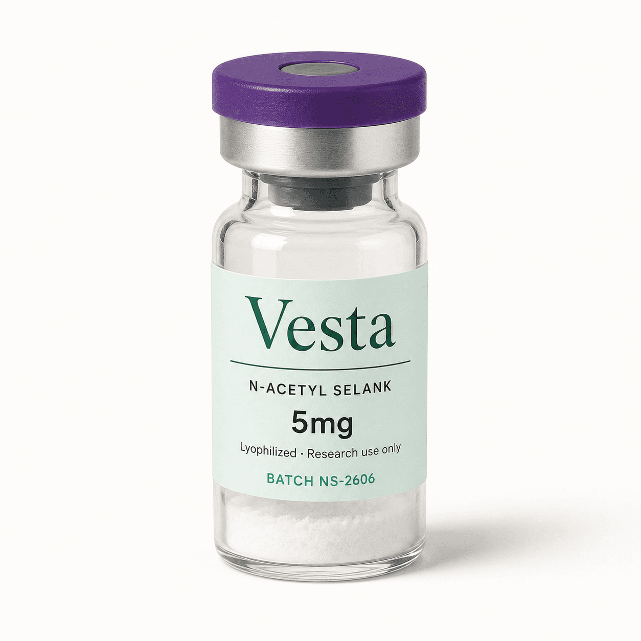N-Acetyl Selank 5mg vial