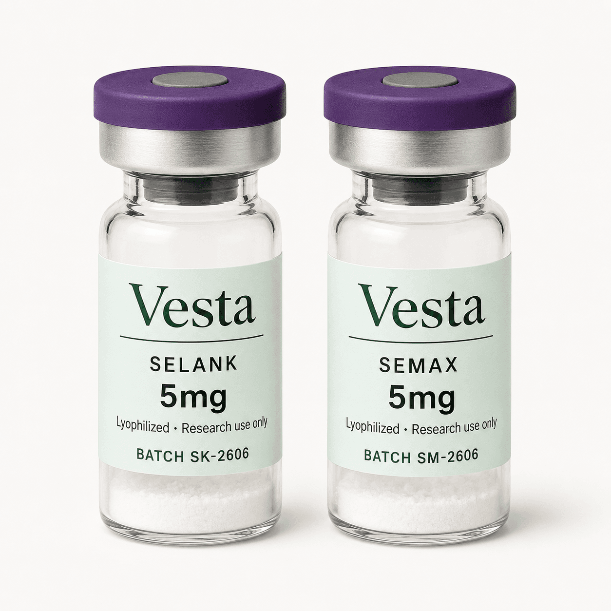 Selank + Semax stack vial